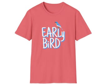 Uniseks Daydream Early Bird-T-shirt