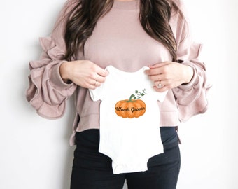 Baarmoeder gegroeide baby bodysuit van fijne jersey