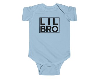 Lil Bro baby bodysuit van fijne jersey