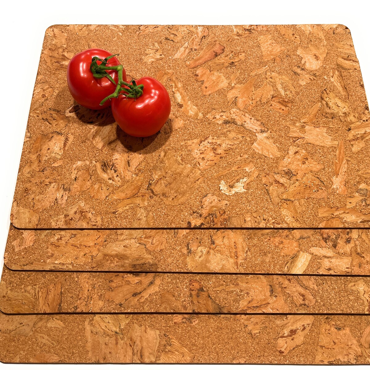 Natural Cork Placemats Set of 4 Rectangle 17x12 Heat Resistant Placemats Farmhouse Placemats Wood Placemats Cork Trivets Hot Pads Coasters - Etsy