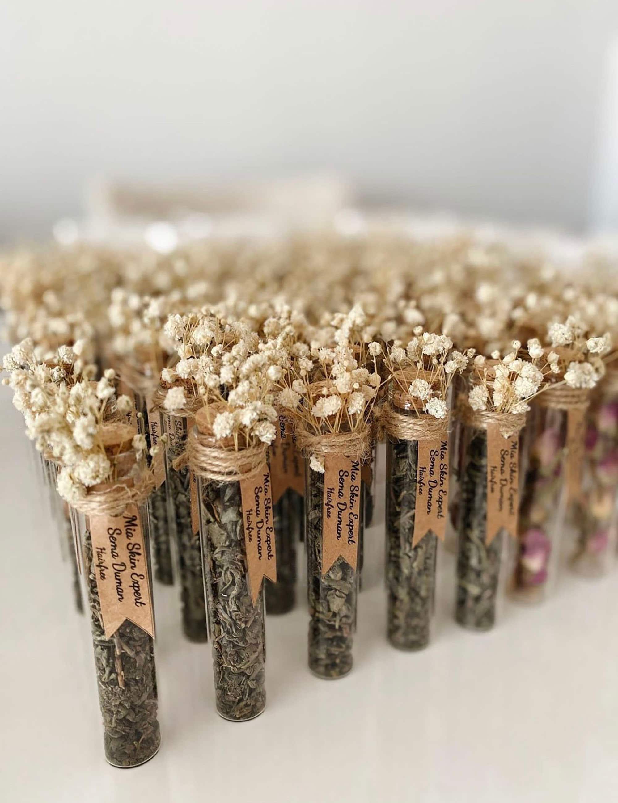 Wedding Tea Favors for Guests Herbal Tea Jars Favors Rustic Etsy UK