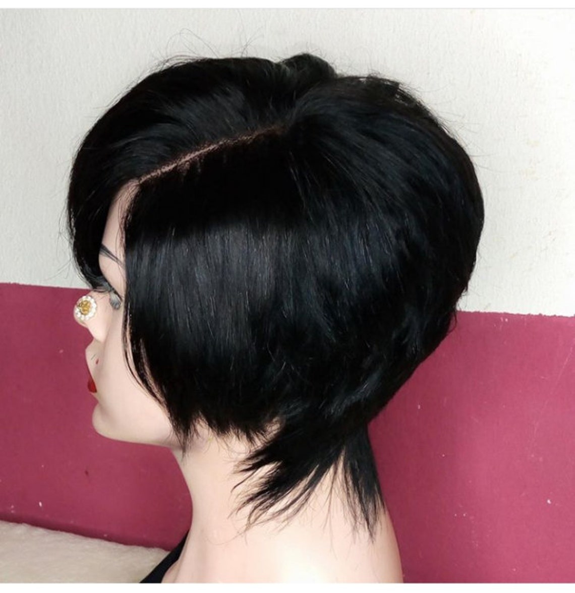 Emu Skull Cap Wig Ready to Wear Etsy