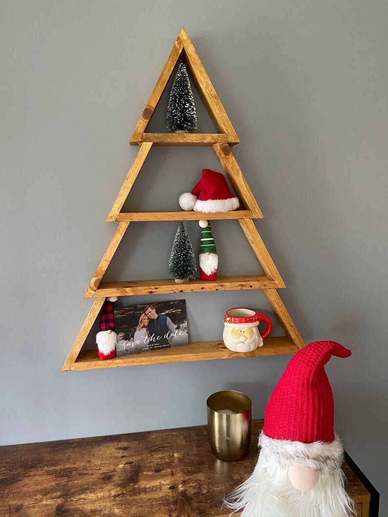 Christmas Tree Shelf Etsy