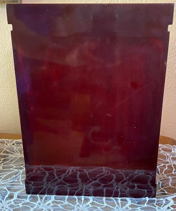 Mother of Pearl Inlaid Cherry Lacquer Jewelry Box - image 6