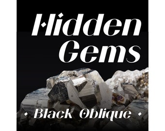 Hidden Gems - Black Oblique