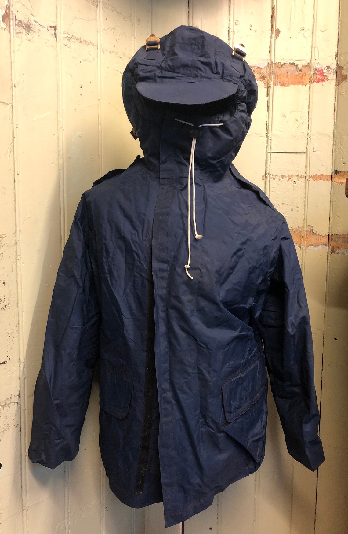 Vintage Royal Navy Mark III foul weather jacket size M Medium | Etsy