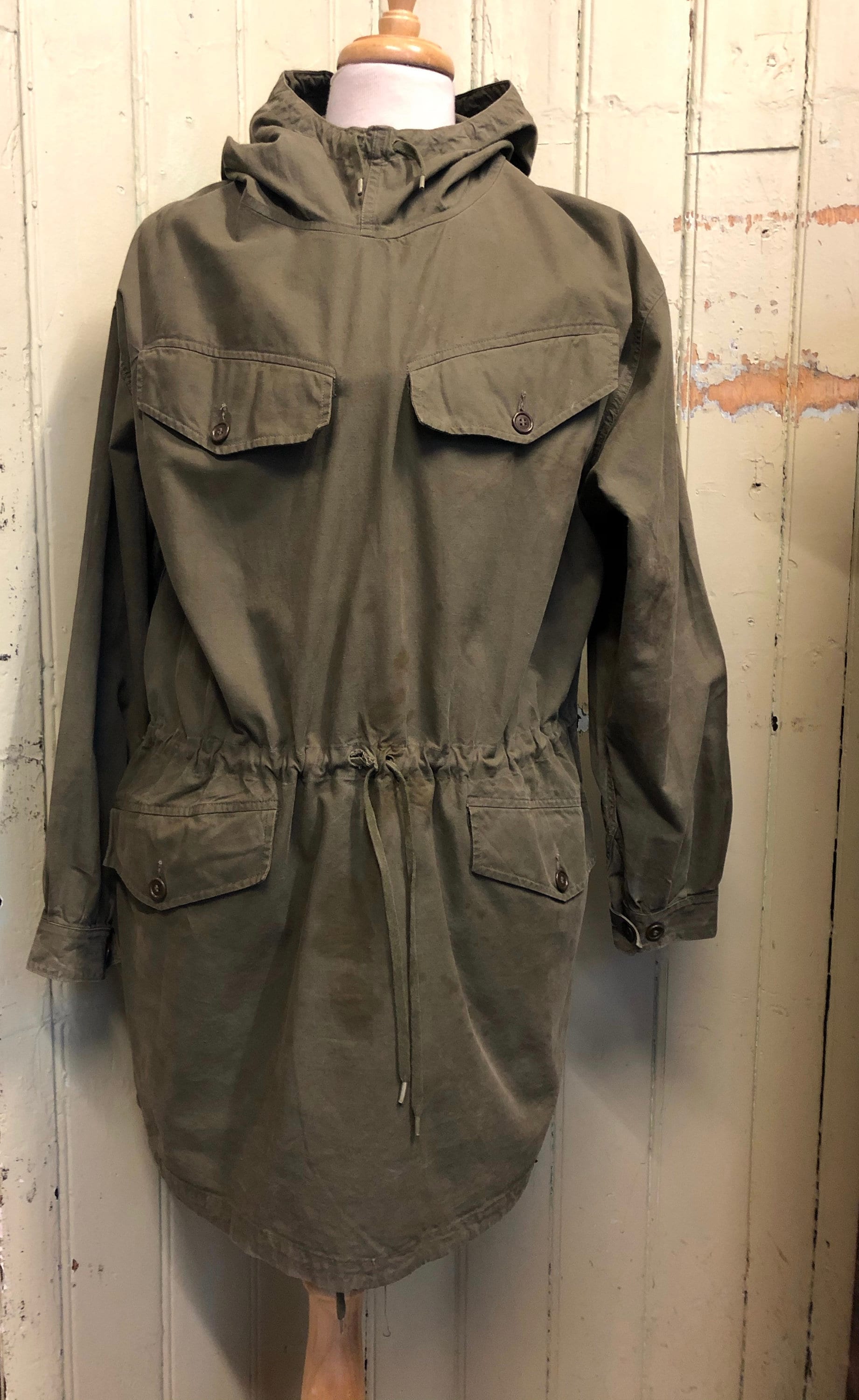 実物 FRENCH ARMY M50 ALPINE SMOCK French Army] M50 Alpine Smock Parka [1950s-] Vintage Alpine