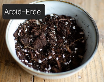 3.58 EUR/l Zimmerpflanzenerde 5l, Spezialerde, Substrat für Aroids, Alocasien, Sukkulenten, Syngonien, Ficus, Calathea und Hoya