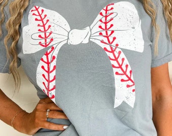 Baseball Bow, Baseball Era Graphic T-Shirt, Baseball Season, Baseball Tee, MLB, summer, sports graphic tee