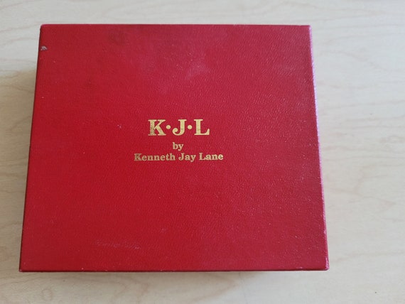 Vintage Kenneth Jay Lane pendant necklace with bo… - image 6