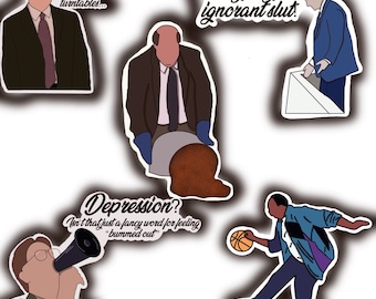 The Office stickers- The Office quotes- The office decals