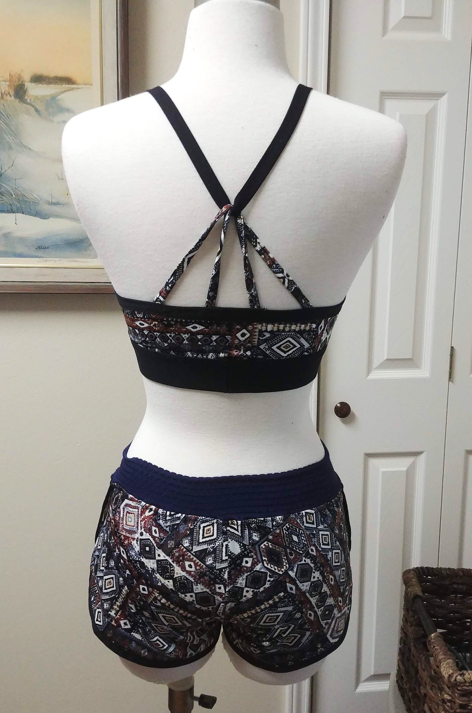 Sports Bra & Shorts Set women's active wear custom fit Etsy
