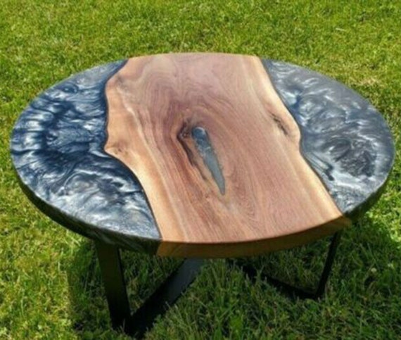 Timber and resin coffee table deals