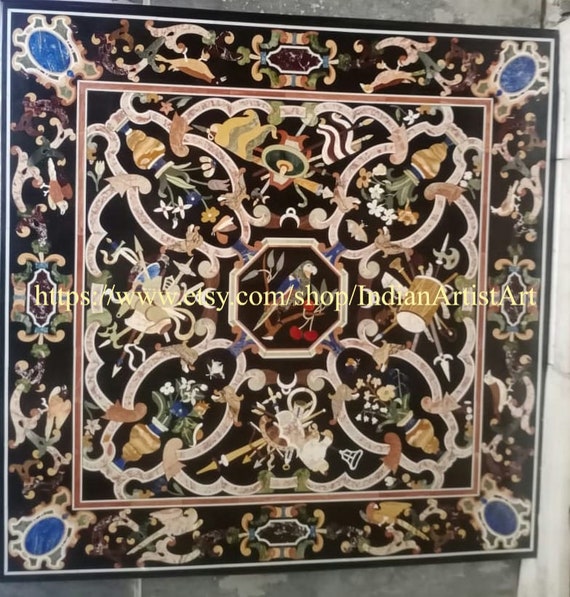 Pietra dura outlet table top