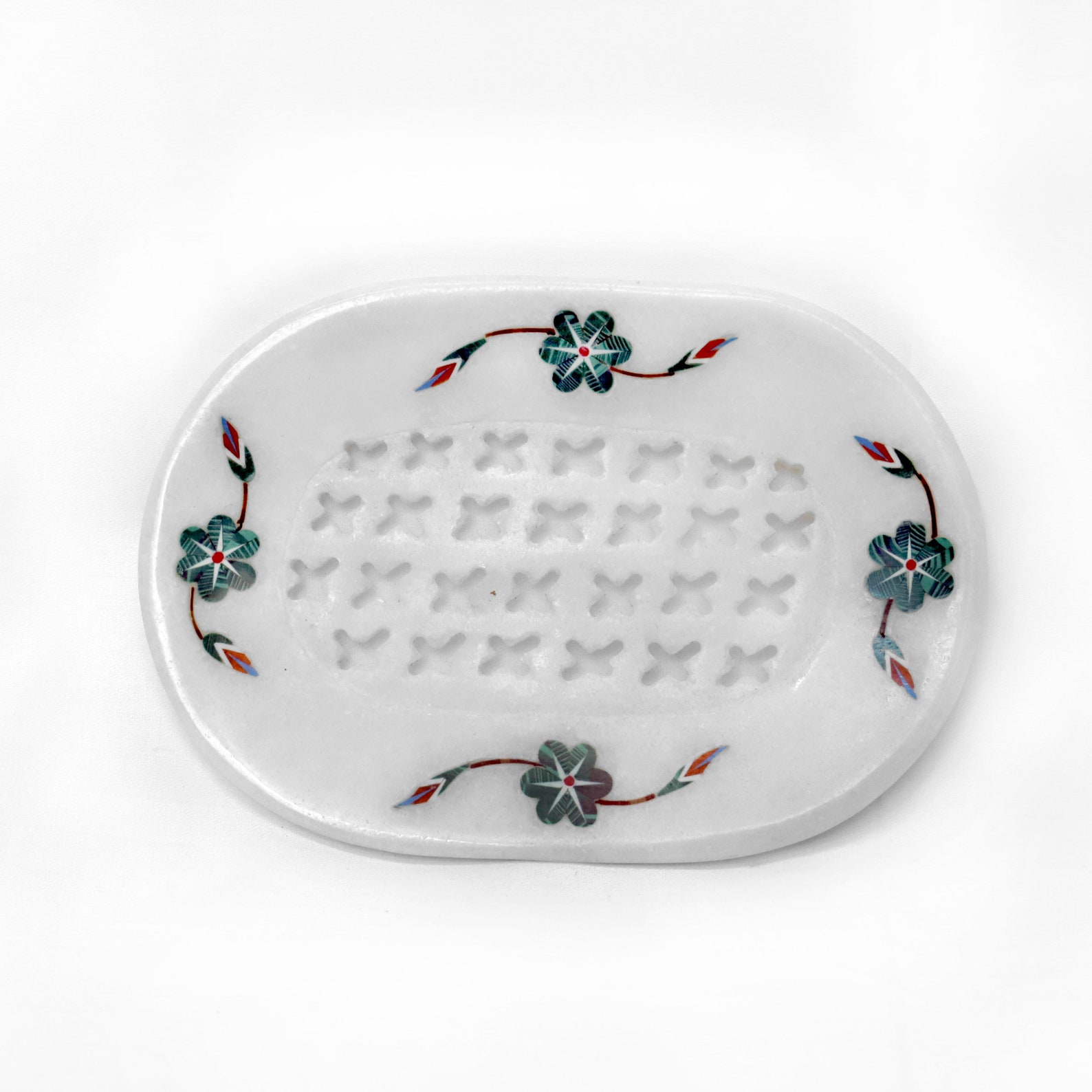 Marble Soap Dish Handmade Inlay Soap Holder Handmade Soap Etsy
