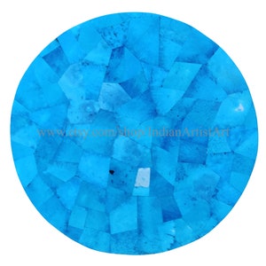 Turquoise Table Top / Living Room Decoration - Etsy
