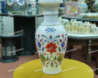 Marble Inlay Flower Vase for Gifts and Home Decoration