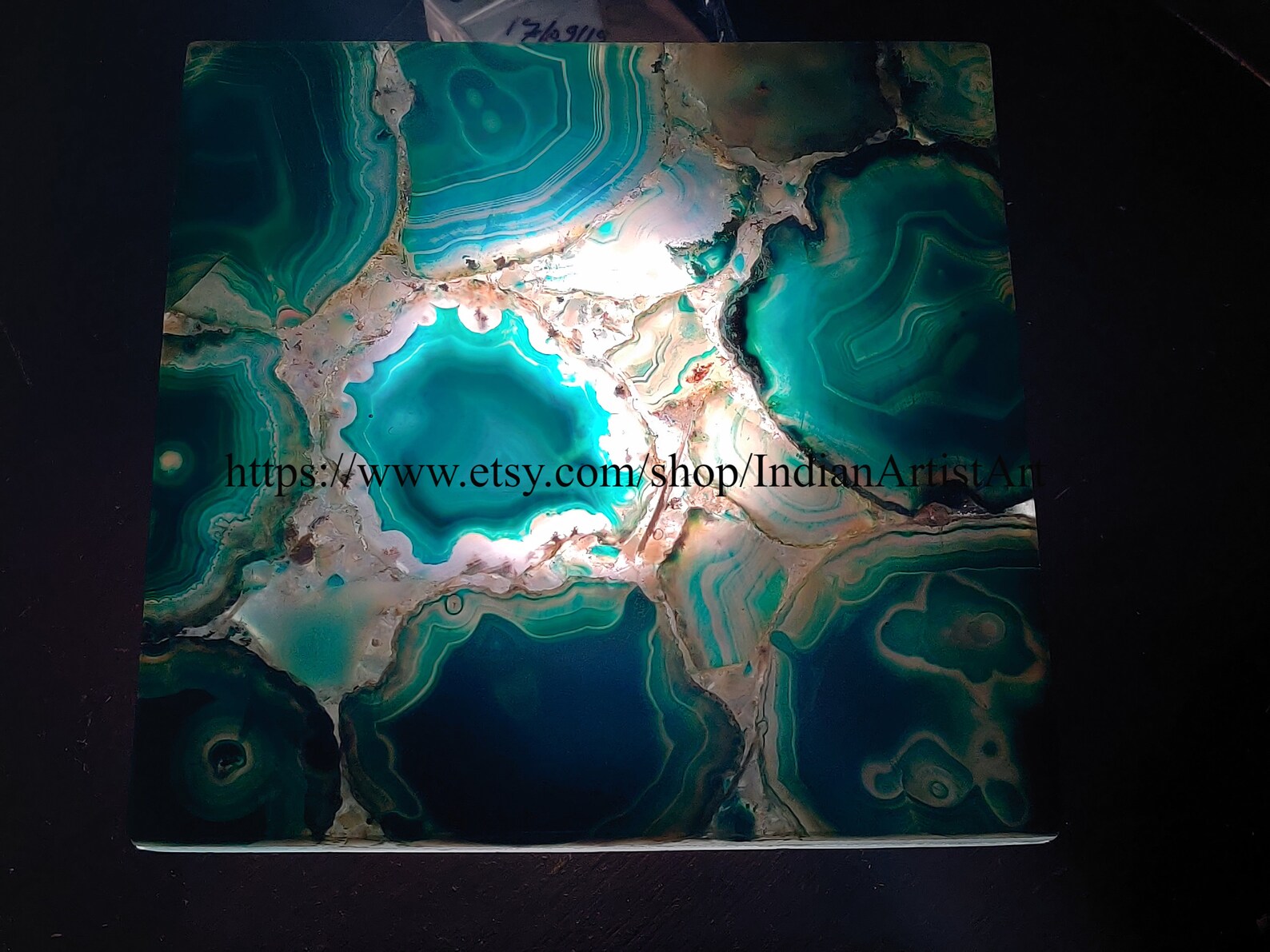 Agate Table Top for Living Room / Agate Tables and Agate Slabs Etsy
