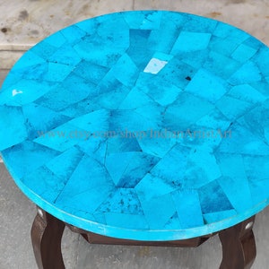 Turquoise Table Top / Living Room Decoration - Etsy