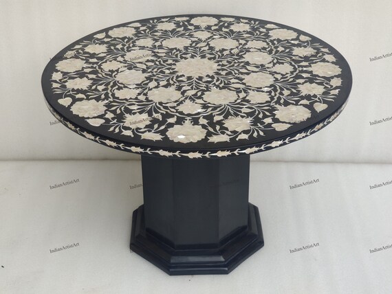 MARBLE STAND LOW BLACK MARBLE STAND LOW BLACK