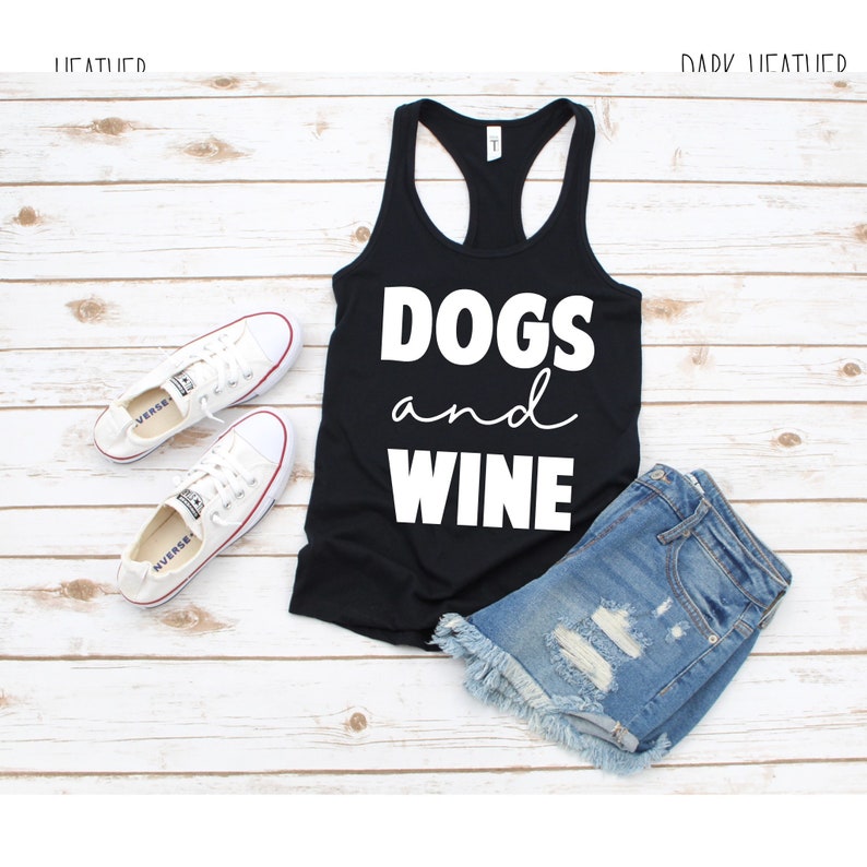Dogs and Wine Shirt Dog Shirt Wine Shirt Dog Lover Shirt Etsy