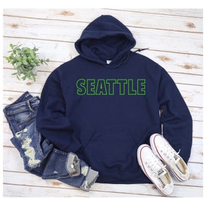 Seattle Sweatshirt, Seattle Shirt, Seattle Hoodie, Seattle Hooded Sweatshirt, Washington Sweatshirt, Washington Shirt, Seattle Gift