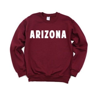 Arizona Sweatshirt, Arizona Shirt, Arizona State Sweatshirt, Arizona Gift, Arizona Hoodie