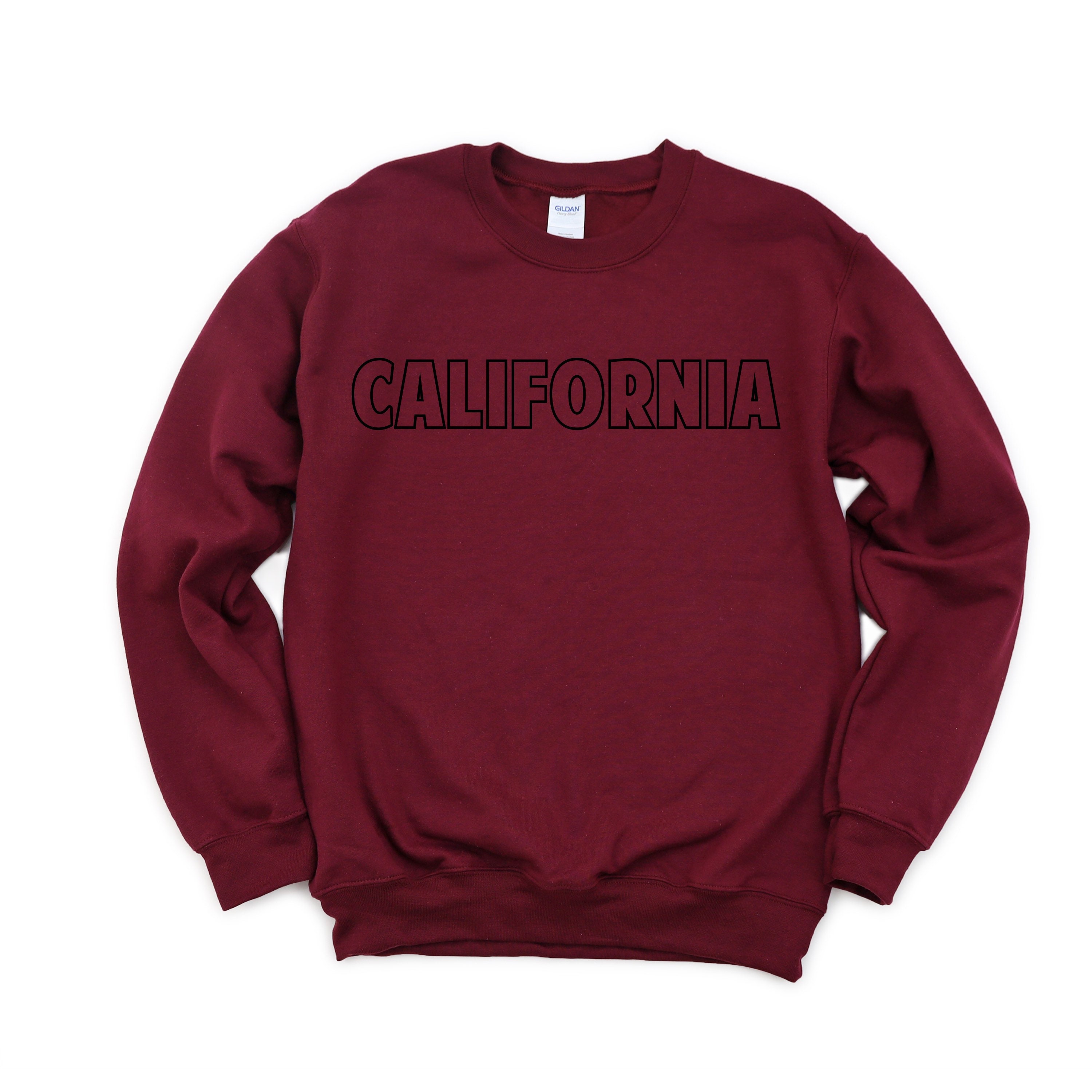 California Sweatshirt California Shirt Cali Sweatshirt | Etsy
