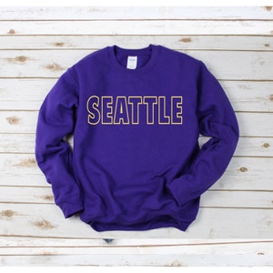 Seattle Sweatshirt, Seattle Shirt, Seattle Sweatshirt, Washington Sweatshirt, Washington Shirt, Seattle Gift