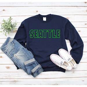 Seattle Sweatshirt, Seattle Shirt, Seattle Sweatshirt, Washington Sweatshirt, Washington Shirt, Seattle Gift