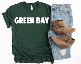Green Bay Shirt, Green Bay Tshirt, Green Bay Wisconsin Shirt, Wisconsin Shirt, Green Bay Gift, Wisconsin Shirt