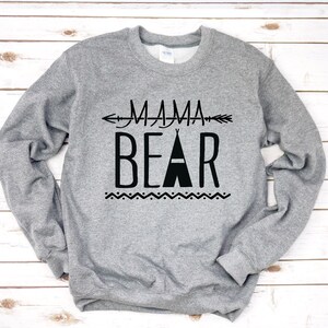 Mama Bär Sweatshirt, Mama Shirt, Mama Bär Shirt, Mama Shirt