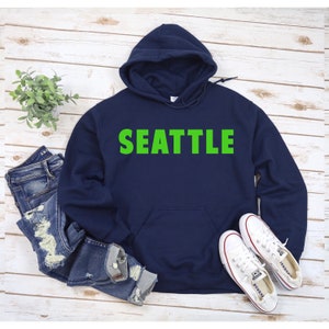 Seattle Sweatshirt, Seattle Shirt, Seattle Hoodie, Seattle Hooded Sweatshirt, Washington Sweatshirt, Washington Shirt, Seattle Gift