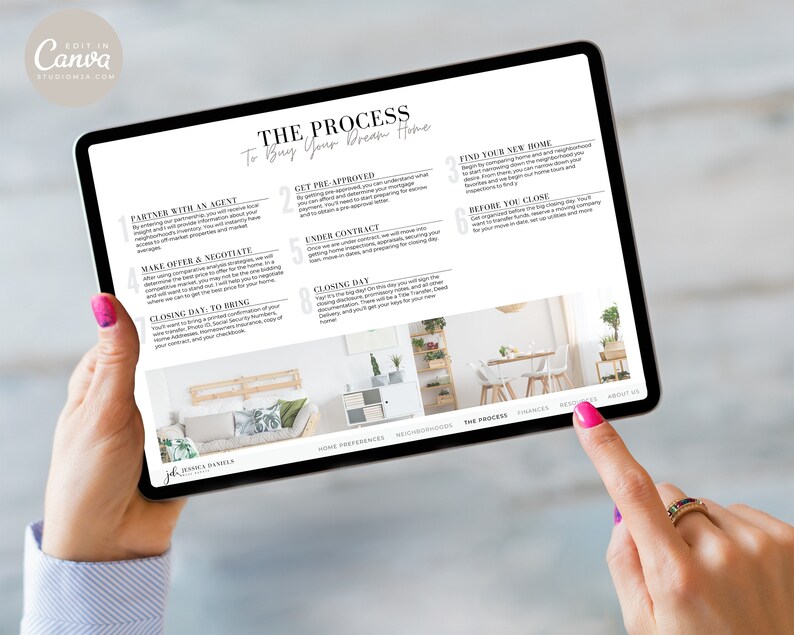 Real Estate Buyer Presentation, Buyer Packet, Real Estate Marketing ...