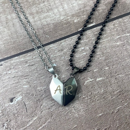 Magnetic Heart Matching Necklaces for Boyfriend and Girlfriend | Best-Selling Gift for A Couple | Affordable Personalized Jewelry