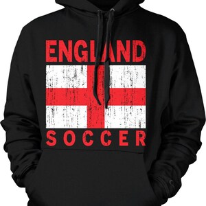 England Soccer, English Football Pride Hooded Sweatshirt, HOOD_00033