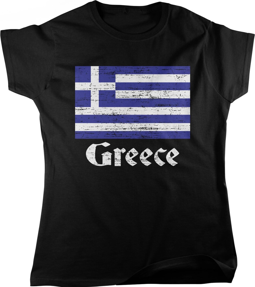 Greece Flag Blue & White Pride Shirt