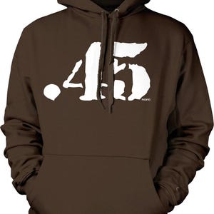 45 Caliber Hooded Sweatshirt, HOOD_00836