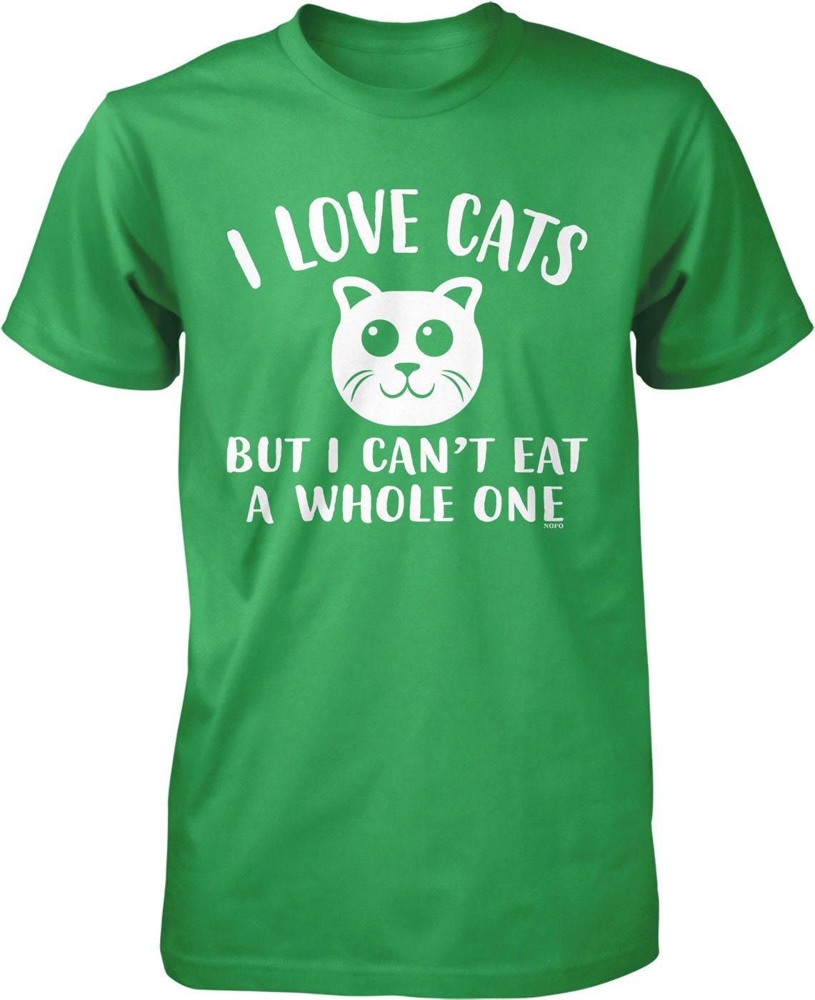 I Love Cats, but I Can't Eat a Whole One Men's T-shirt