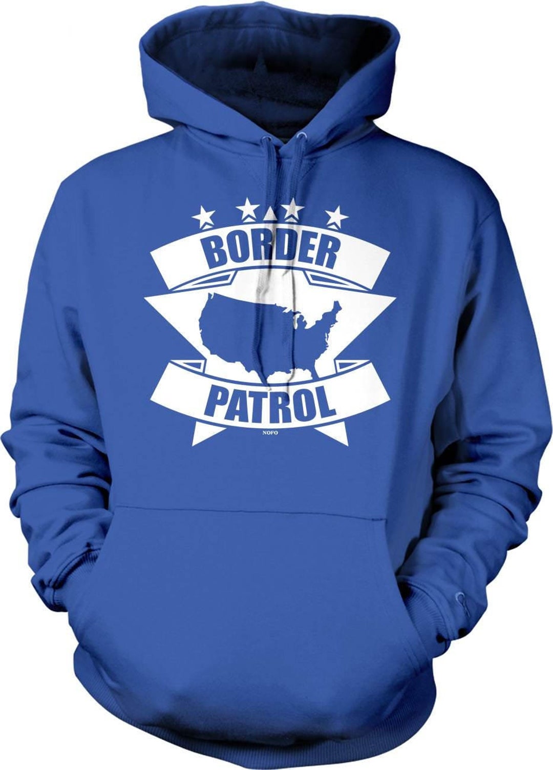 【新品未使用】Hoodwear × Hoodrecords BORDER Border Patrol Hooded Sweatshirt, HOOD_00952 - Etsy