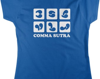 Comma Sutra Women's T-shirt, HOOD_00861