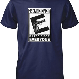2nd Amendment Rated For Everyone, Right to Bear Arms Men&#39;s T-shirt, HOOD_00256