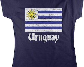 Flag of Uruguay, Pabellon Nacional, Pride Women's T-shirt, HOOD_00069