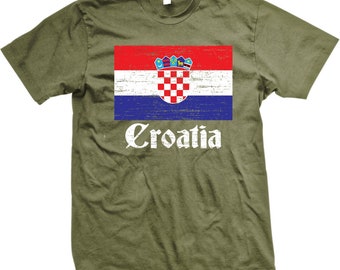 Flag of Croatia, Zagreb Pride, Croatian Men's T-shirt, HOOD_00085