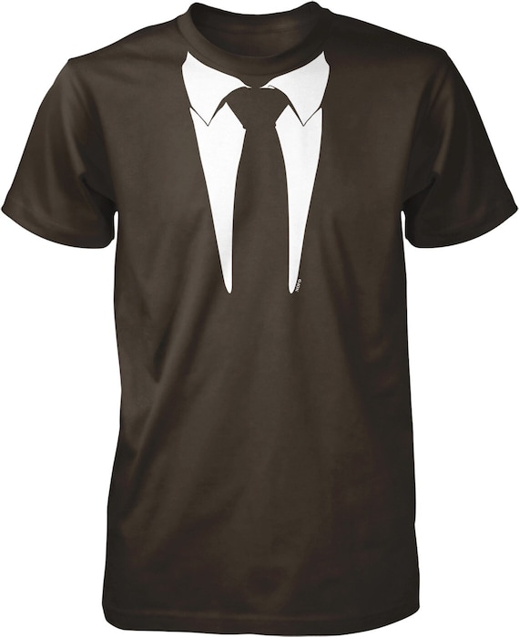 Fake Necktie Men's T-shirt, HOOD_01350 - Etsy