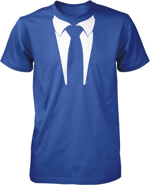 Fake Necktie Men's T-shirt, HOOD_01350 - Etsy