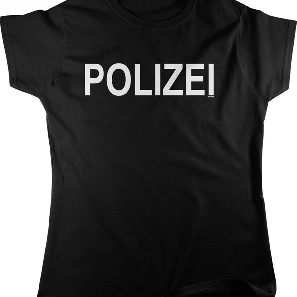 Polizei Women's T-shirt, HOOD_02342
