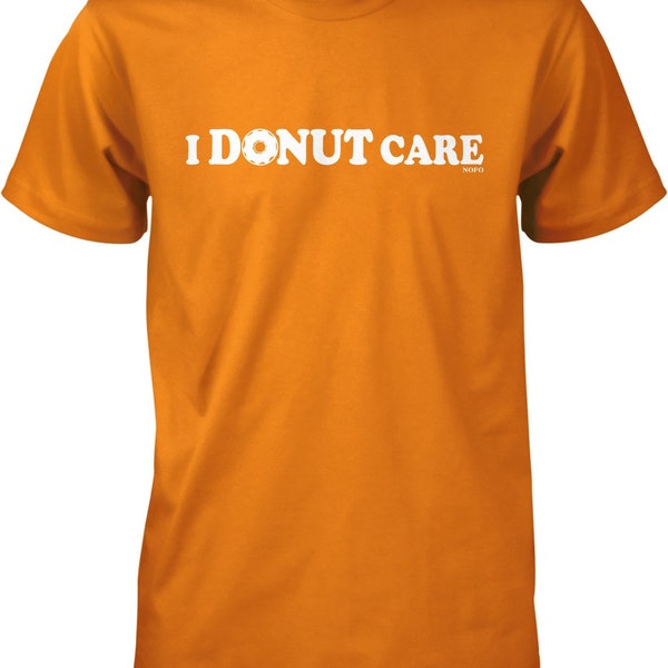 I Donut Care Men's T-shirt, HOOD_00630