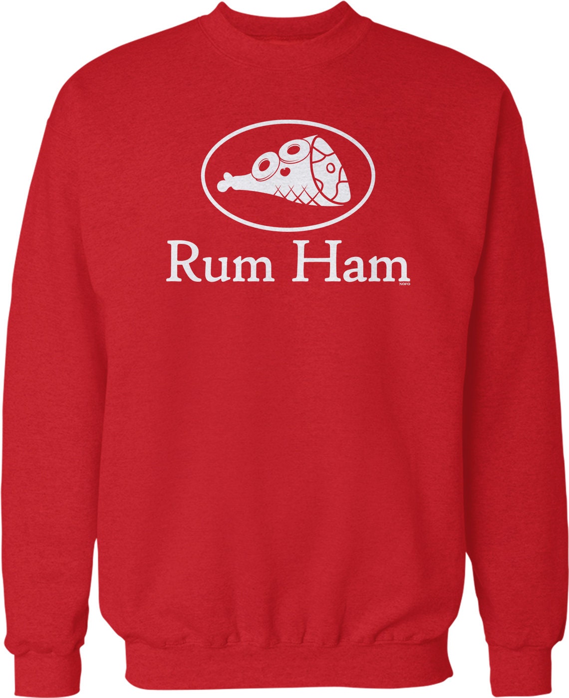 Rum Ham Crew Neck Sweatshirt HOOD_02777 Etsy.de