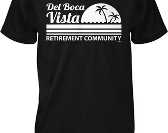 Del Boca Vista Retirement Community Men's T-shirt, HOOD_02713